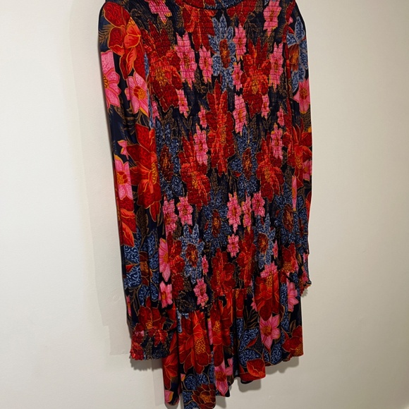 FARM Rio Mini Smocked Dress - M - Picture 2 of 10